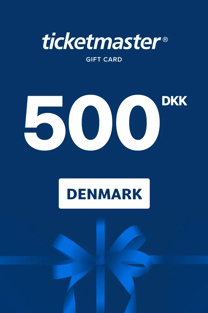 Ticketmaster 500 DKK Gift Card (Denmark) - Digital Key