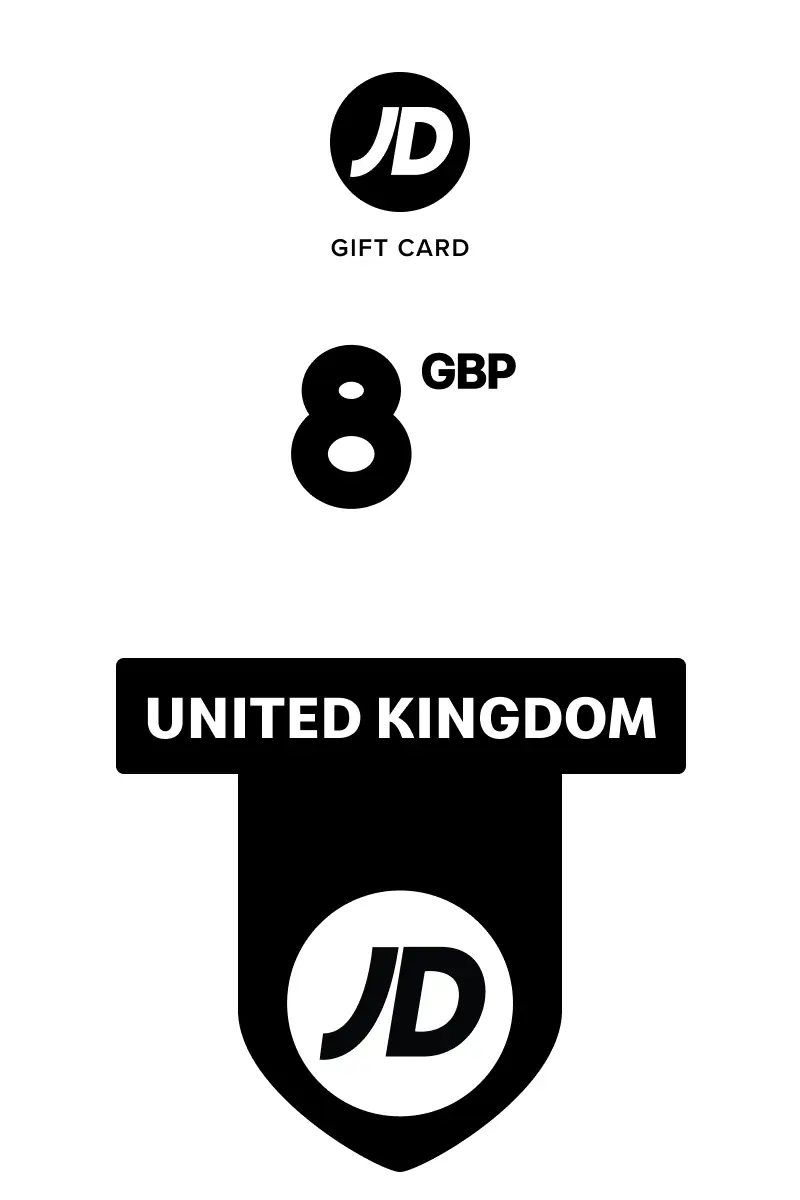 JD Sports 8 GBP Gift Card (United Kingdom) - Digital Key