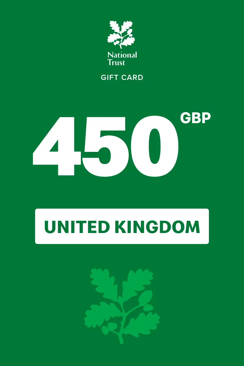 National Trust 450 GBP Gift Card (United Kingdom) - Digital Key