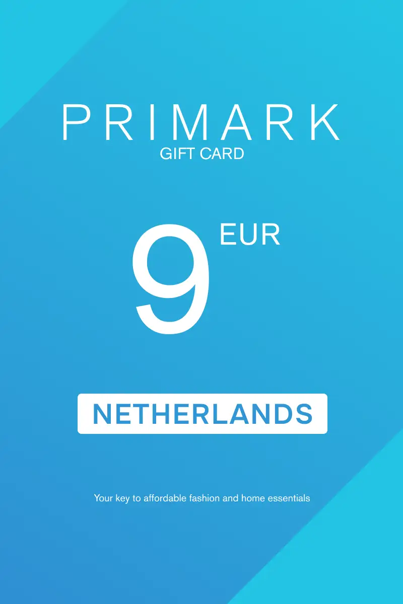 Primark 9 EUR Gift Card (Netherlands) - Digital Key