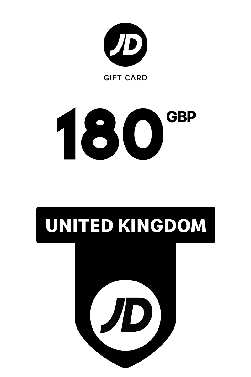 JD Sports 180 GBP Gift Card (United Kingdom) - Digital Key