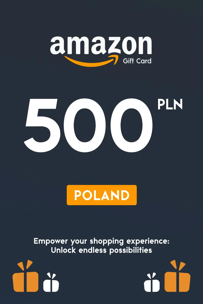 Amazon 500 PLN Gift Card (Poland) - Digital Key