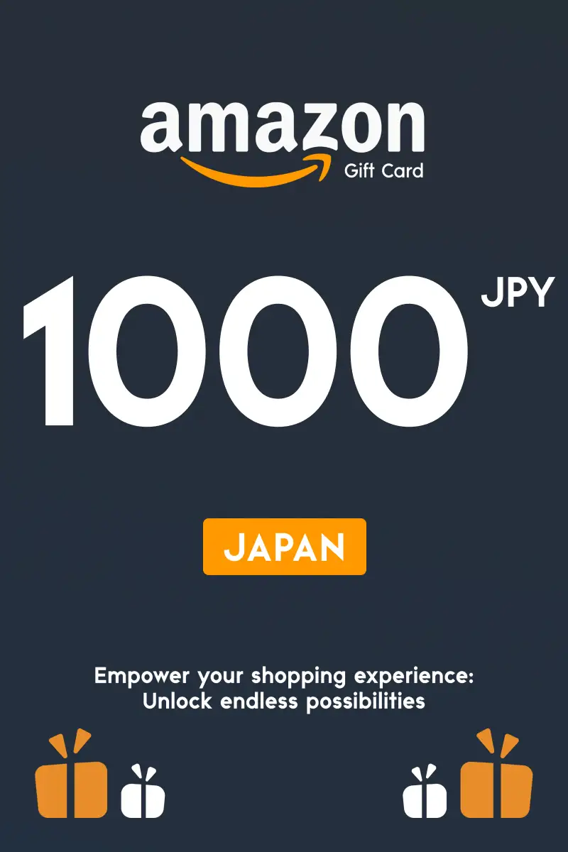 Amazon 1000 JPY Gift Card (Japan) - Digital Key