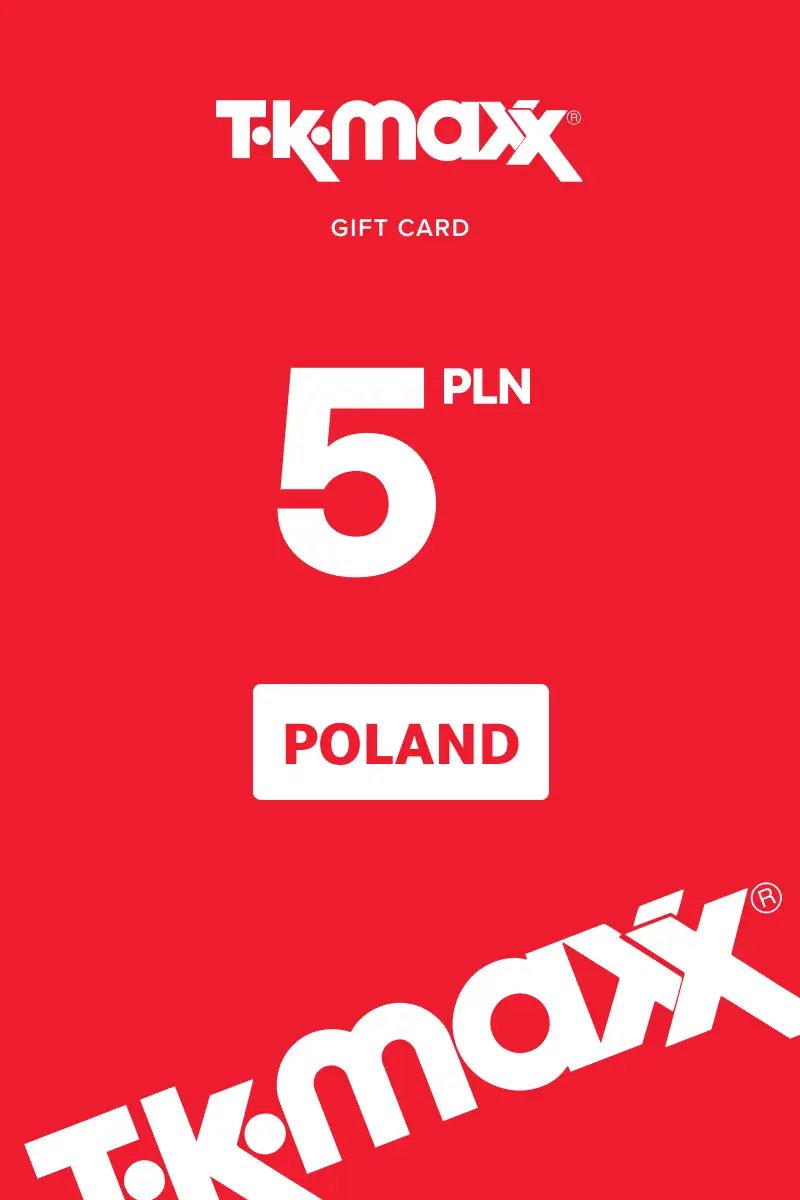 TK Maxx 5 PLN Gift Card (Poland) - Digital Key