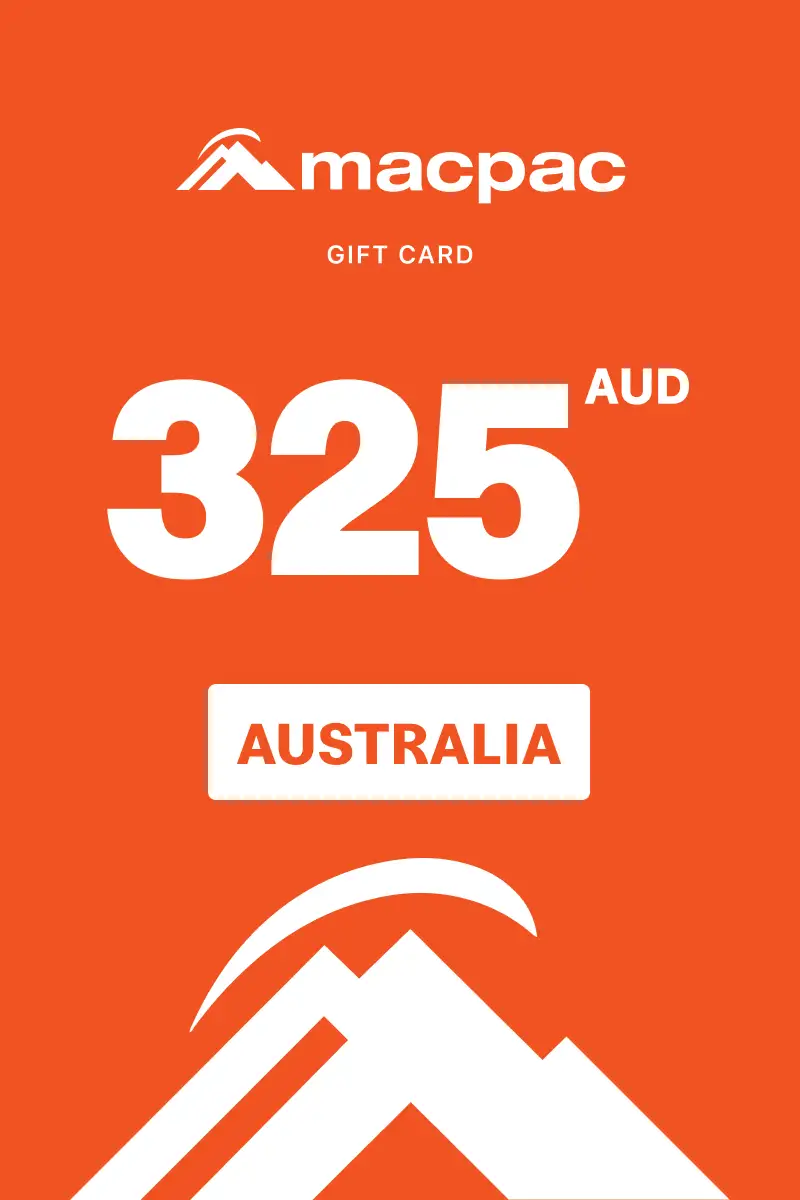 Macpac 325 AUD Gift Card (Australia) - Digital Key
