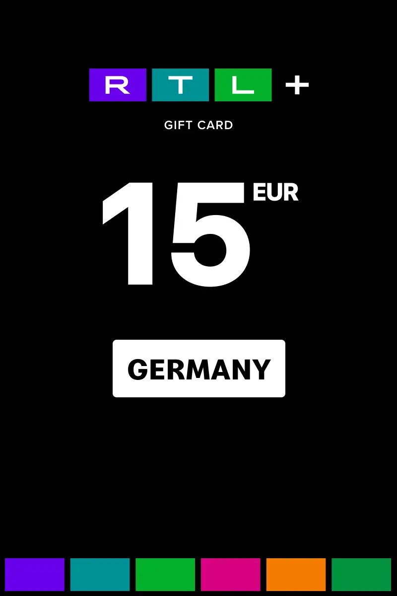 RTL+ 15 EUR Gift Card (Germany) - Digital Key