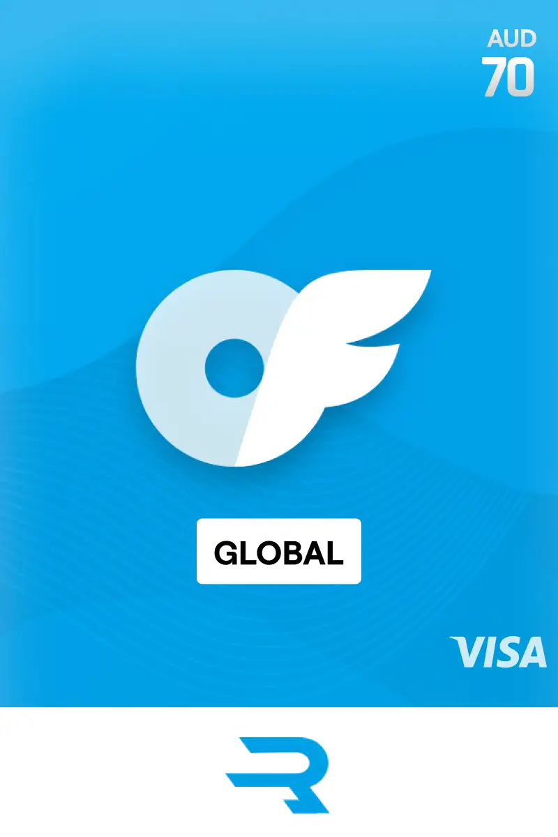 Rewarble OnlyFans 70 AUD Gift Card (Global) - Rewarble - Digital Key