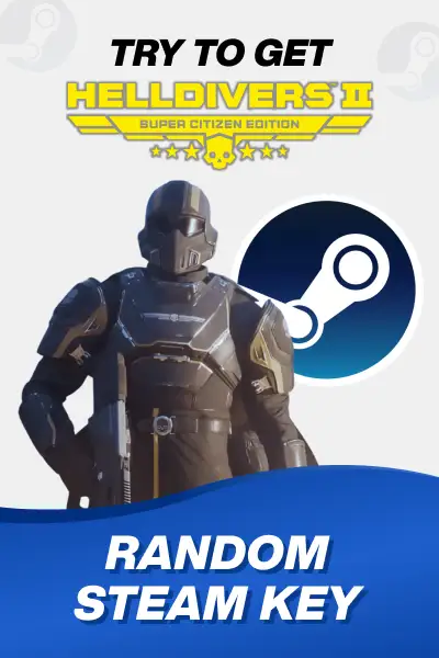 Try to Get Helldivers 2 Super Citizen Edition - Random 1 Key (Global) (PC) - Steam - Digital Key