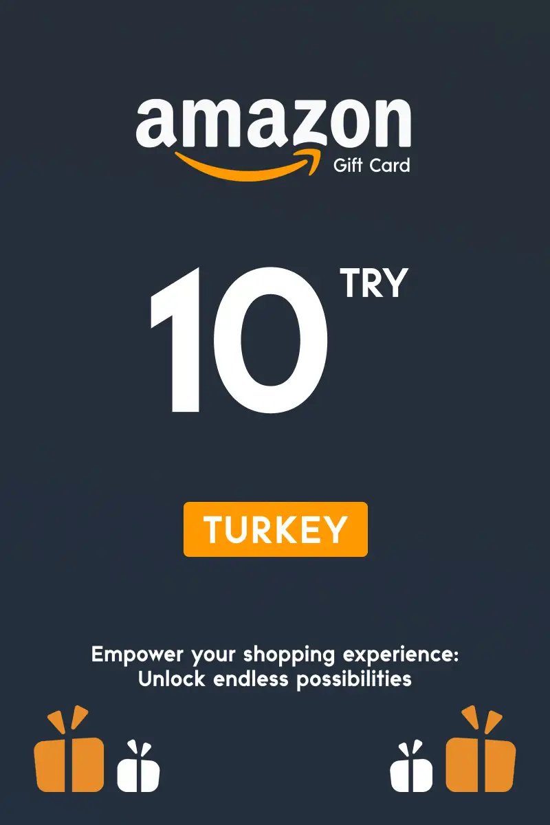 Amazon 10 TRY Gift Card (Turkey) - Digital Key
