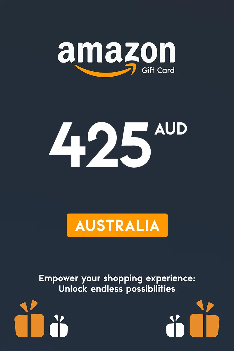 Amazon 425 AUD Gift Card (Australia) - Digital Key