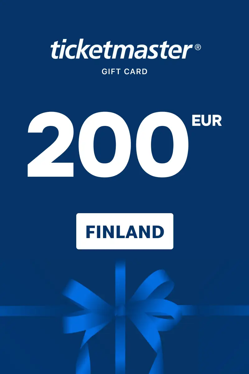 Ticketmaster 200 EUR Gift Card (Finland) - Digital Key