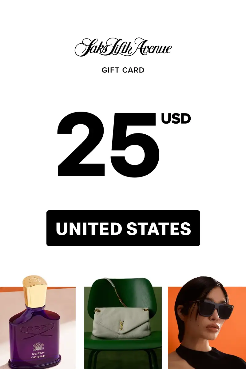 Saks Fifth Avenue 25 USD Gift Card (United States) - Digital Key