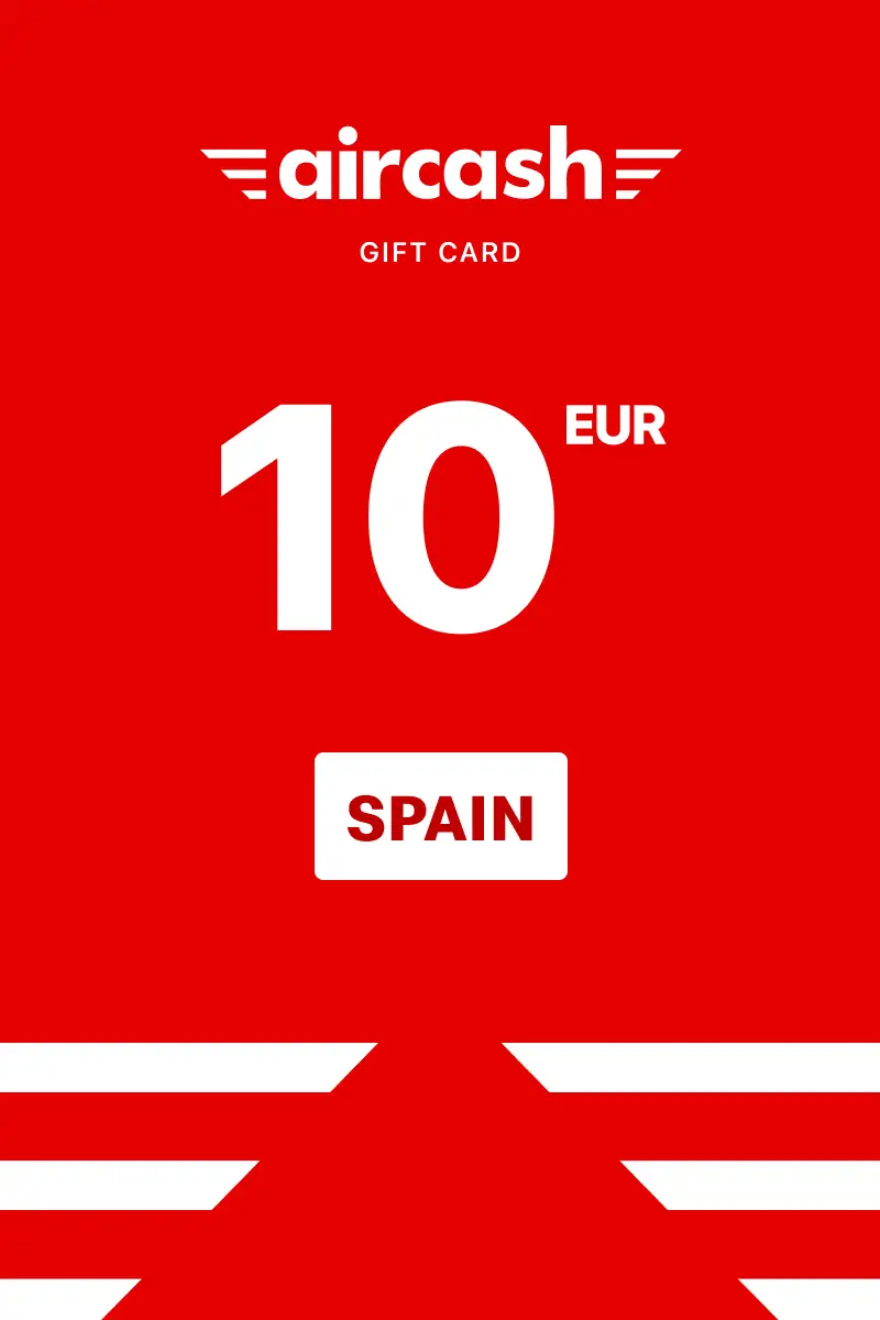 AirCash 10 EUR Gift Card (Spain) - Digital Key