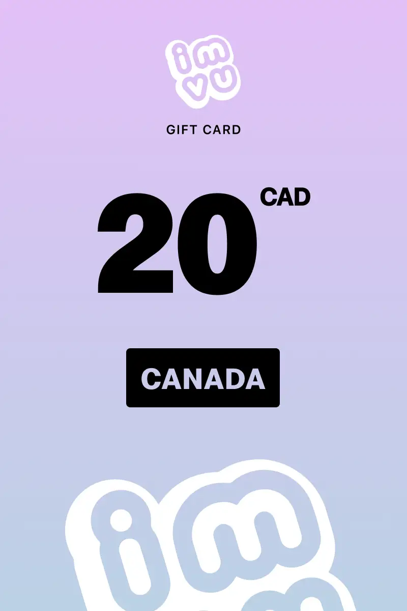 IMVU 20 CAD Gift Card (Canada) - Digital Key