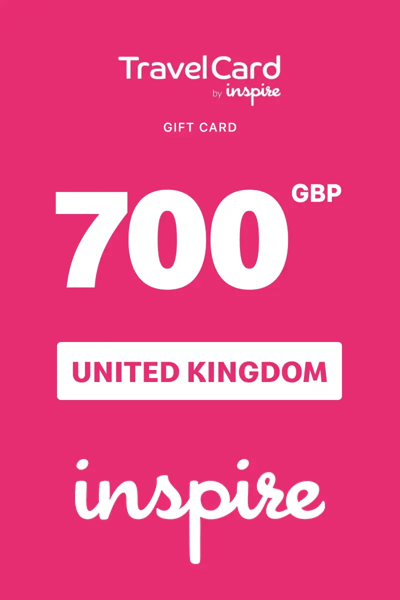 TravelCard by Inspire 700 GBP Gift Card (United Kingdom) - Digital Key
