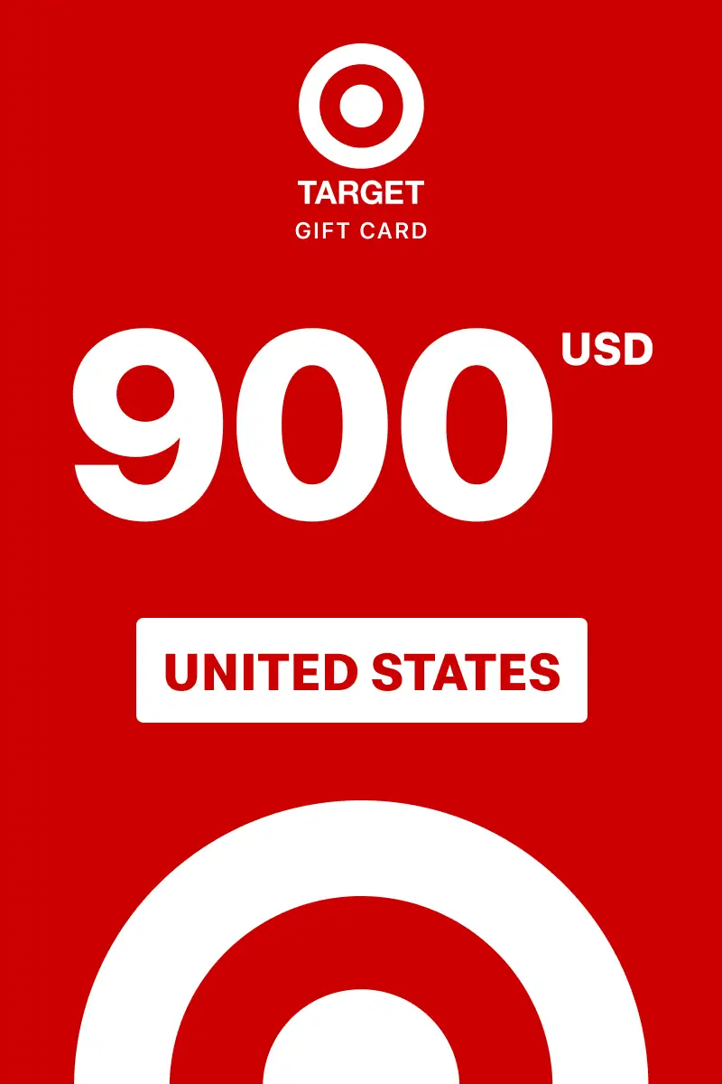 Target 900 USD Gift Card (United States) - Digital Key