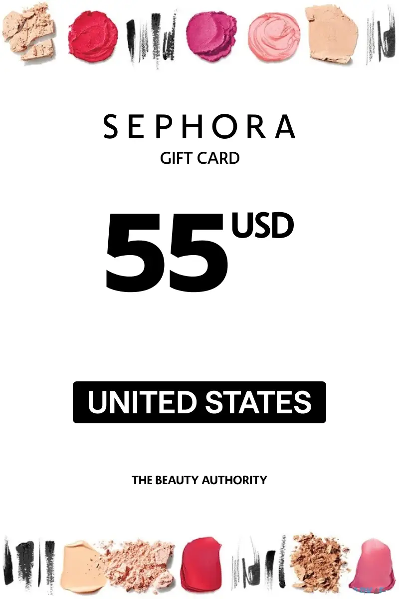 Sephora 55 USD Gift Card (United States) - Digital Key