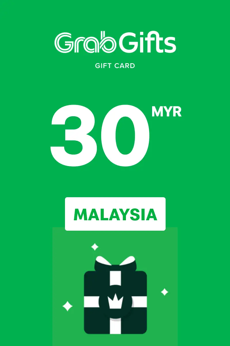 GrabGifts 30 MYR Gift Card (Malaysia) - Digital Key