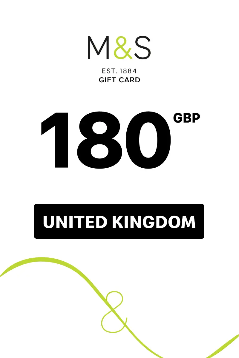 Marks and Spencer 180 GBP Gift Card (United Kingdom) - Digital Key