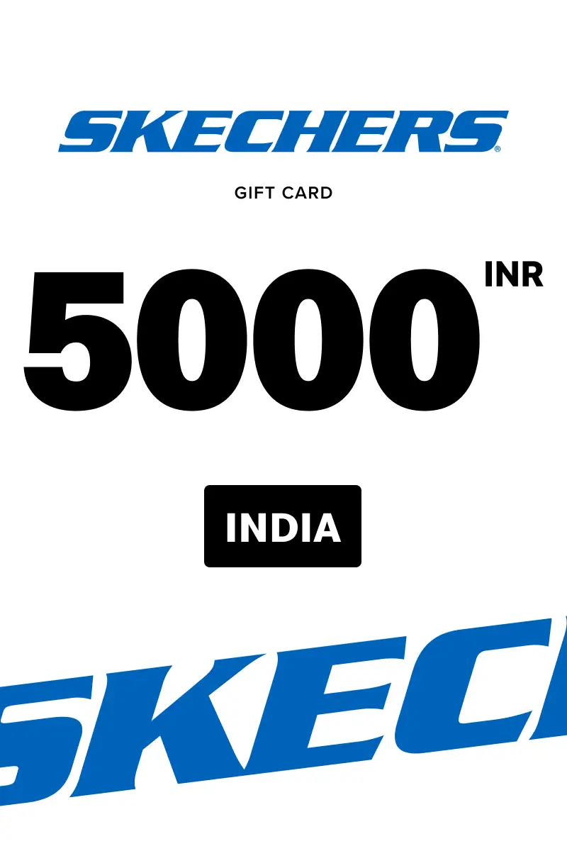 Skechers 5000 INR Gift Card (India) - Digital Key