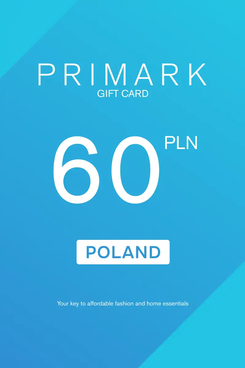Primark 60 PLN Gift Card (Poland) - Digital Key