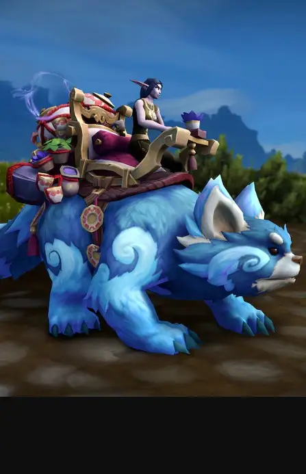 World of Warcraft Mists of Pandaria Classic - Majestic Meeksi Collection - Meeksi Rufflemane DLC (Global) (PC / Mac) - Battle.net Gift