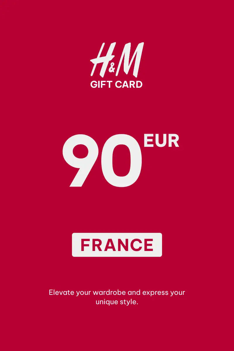 HandM 90 EUR Gift Card (France) - Digital Key