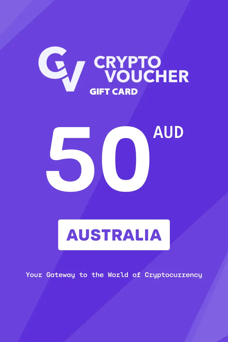 Crypto Voucher 50 AUD Gift Card (Australia) - Digital Key