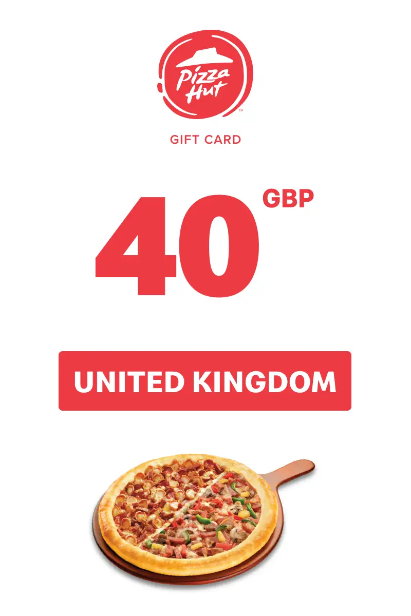 Pizza Hut 40 GBP Gift Card (United Kingdom) - Digital Key