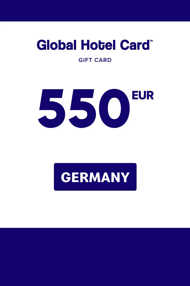 Global Hotel Card 550 EUR Gift Card (Germany) - Digital Key