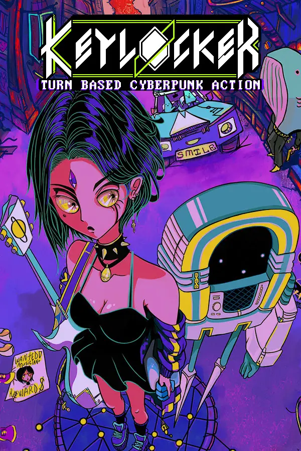 Keylocker | Turn Based Cyberpunk Action (Global) (PC) - Steam - Digital Key