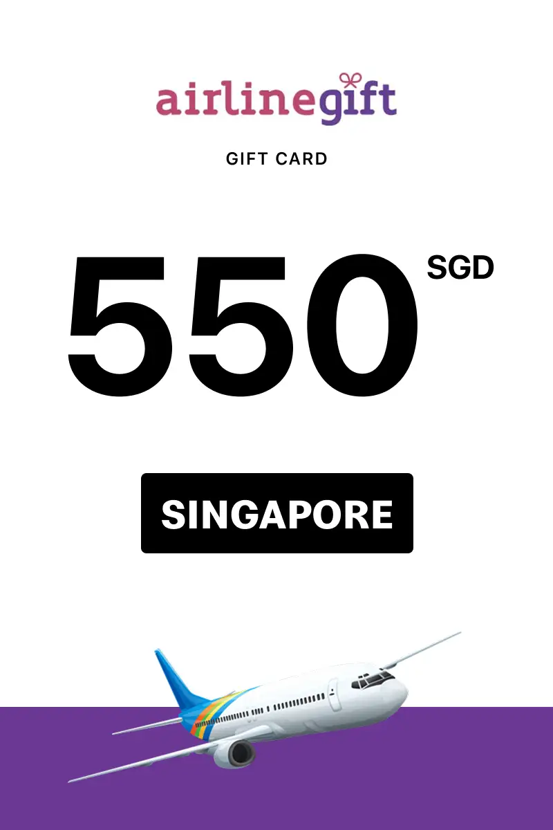 Airline Gift 550 SGD Gift Card (Singapore) - Digital Key