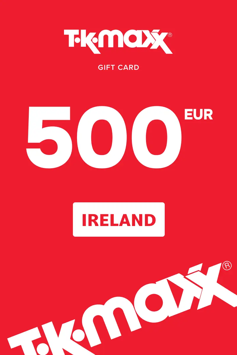 TK Maxx 500 EUR Gift Card (Ireland) - Digital Key