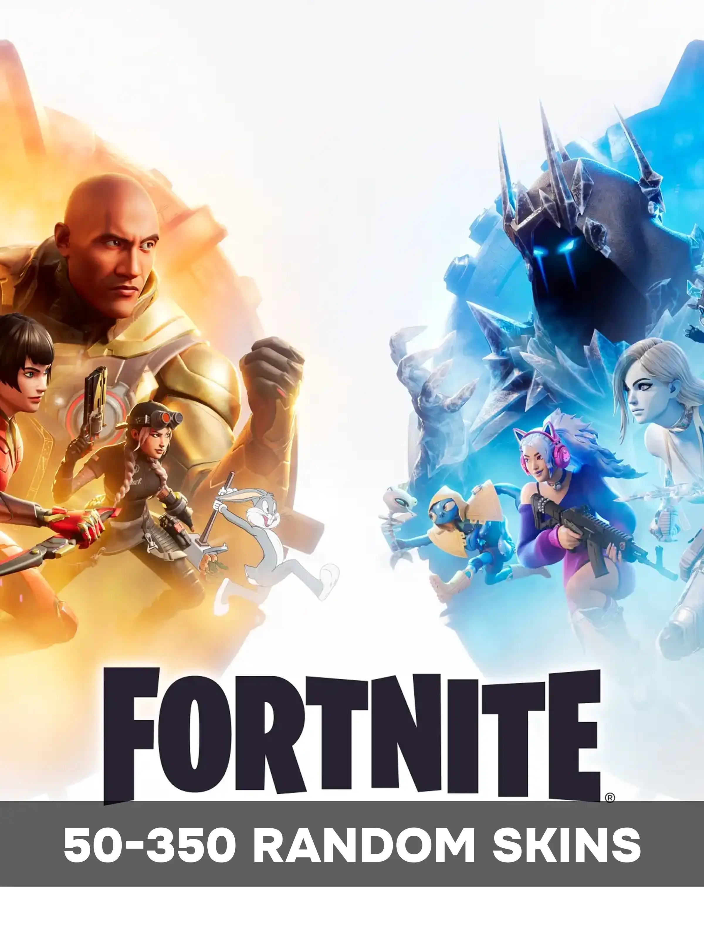 Fortnite 50-350 Random Skins (Global) (PSN, Xbox, Nintendo Switch, PC, Mobile) - Fortnite Account