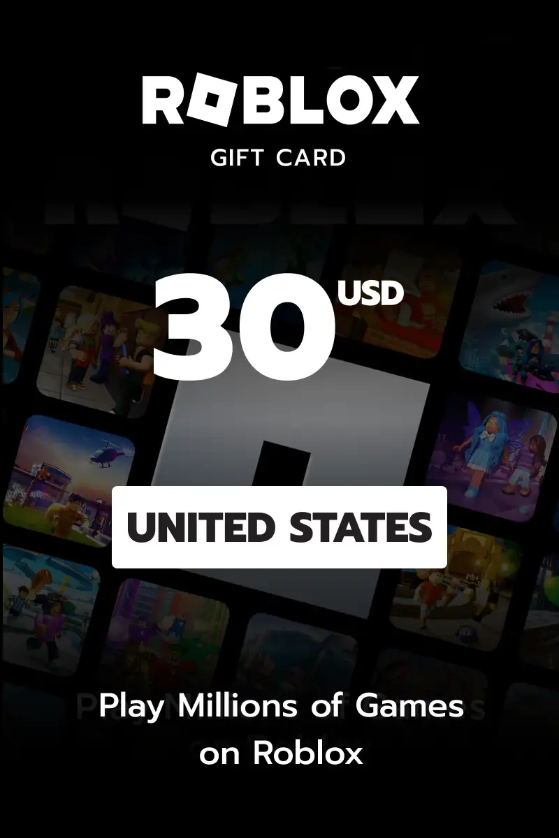 Roblox 30 USD Gift Card (United States) - Digital Key