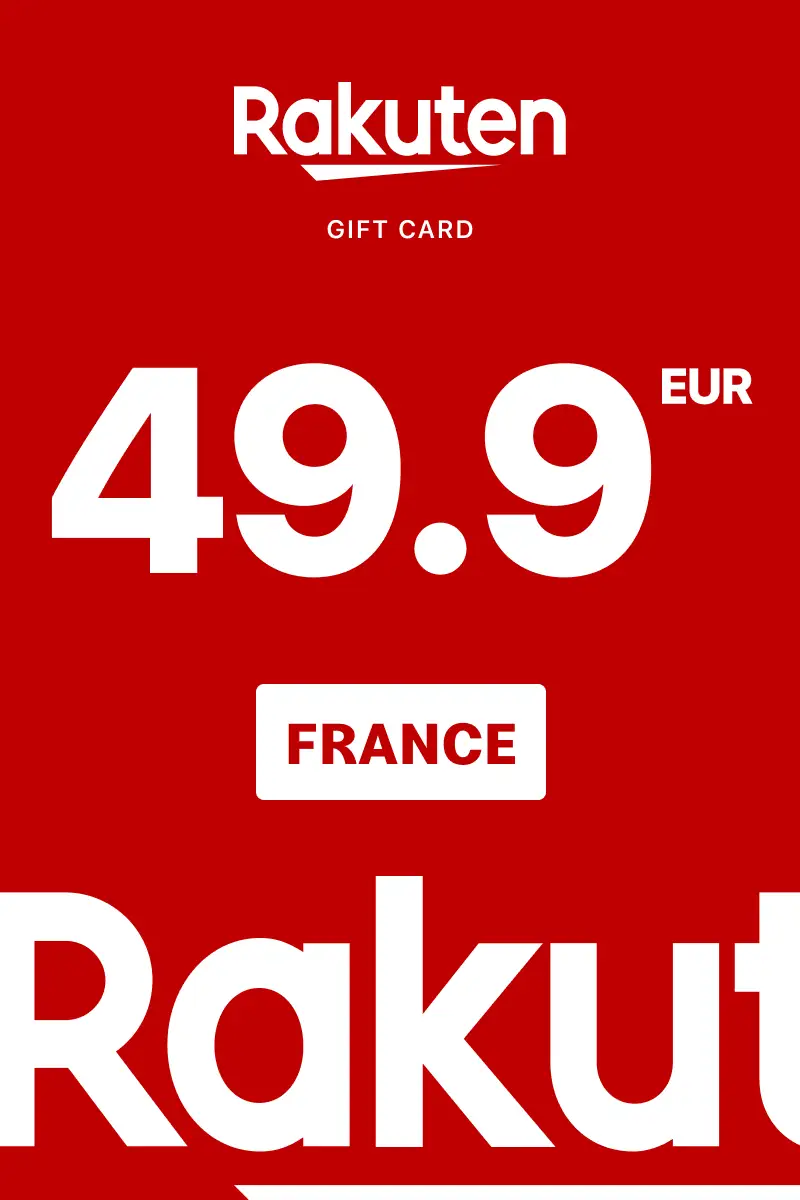 Rakuten TV 49.90 EUR Gift Card (France) - Digital Key