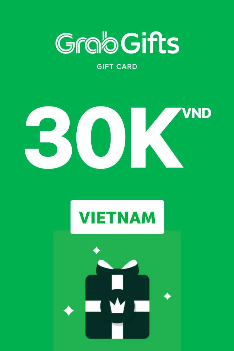GrabGifts 30000 VND Gift Card (Vietnam) - Digital Key