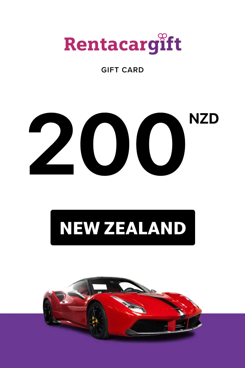 RentaCar Gift 200 NZD Gift Card (New Zealand) - Digital Key