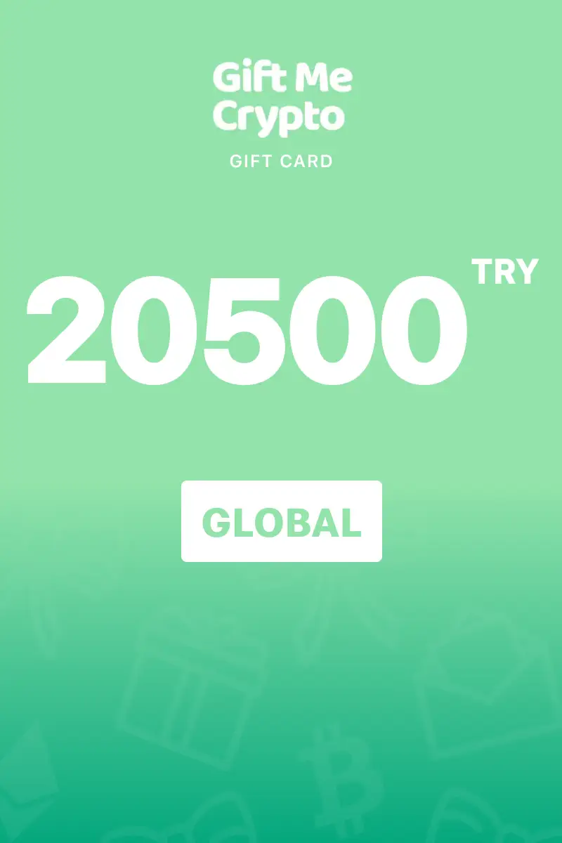 Gift Me Crypto 20500 TRY Gift Card (Global) - Digital Key