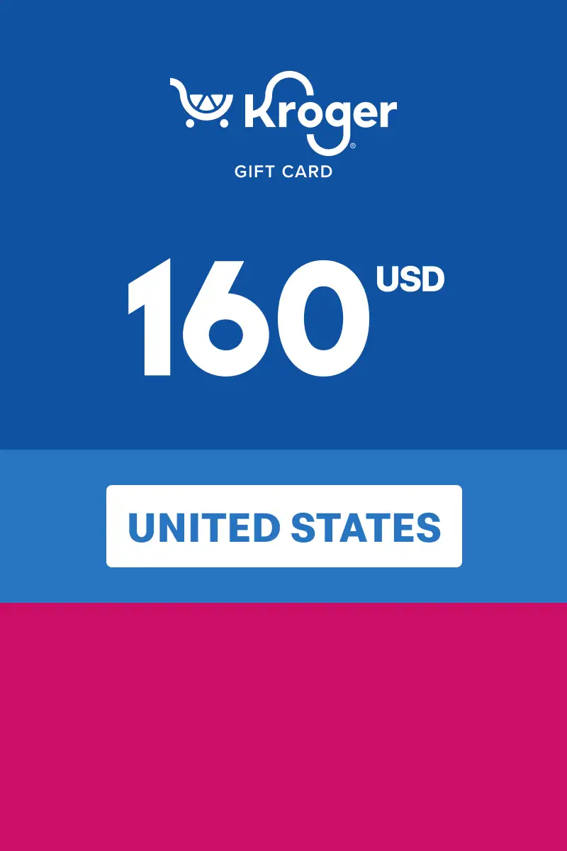 Kroger 160 USD Gift Card (United States) - Digital Key