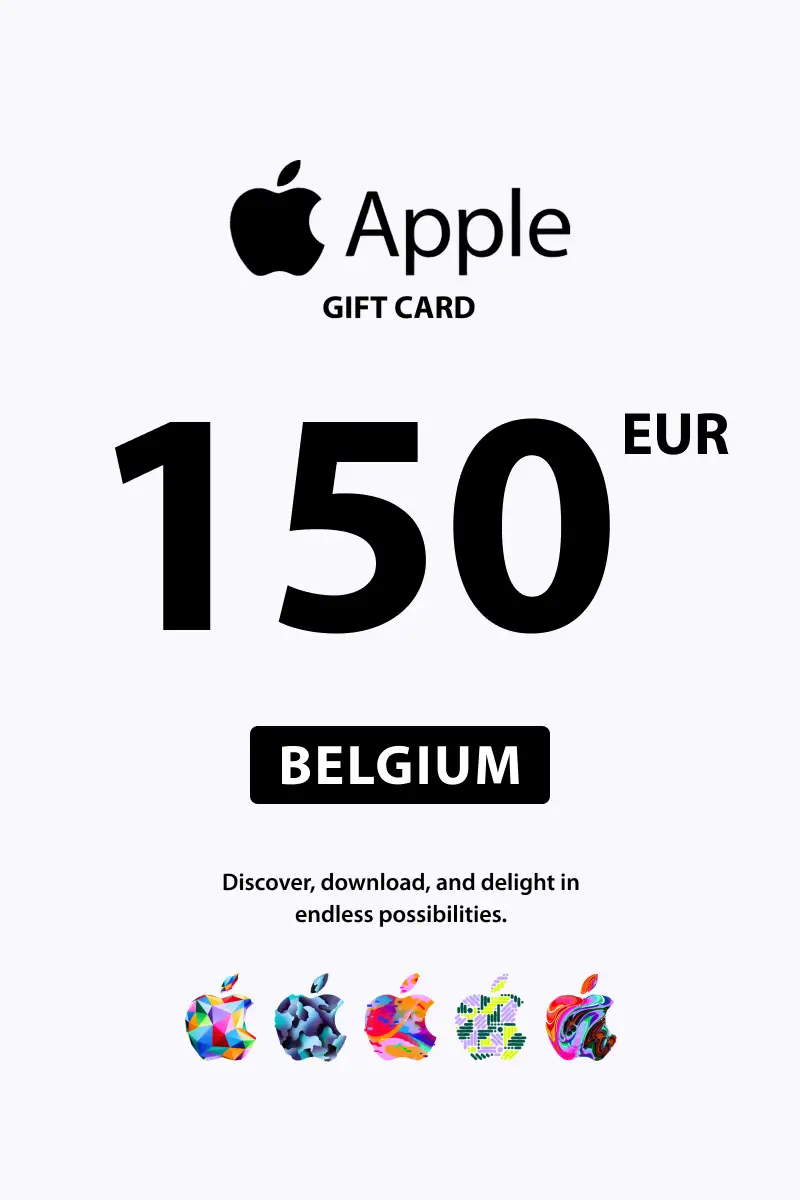 Apple 150 EUR Gift Card (Belgium) - Digital Key