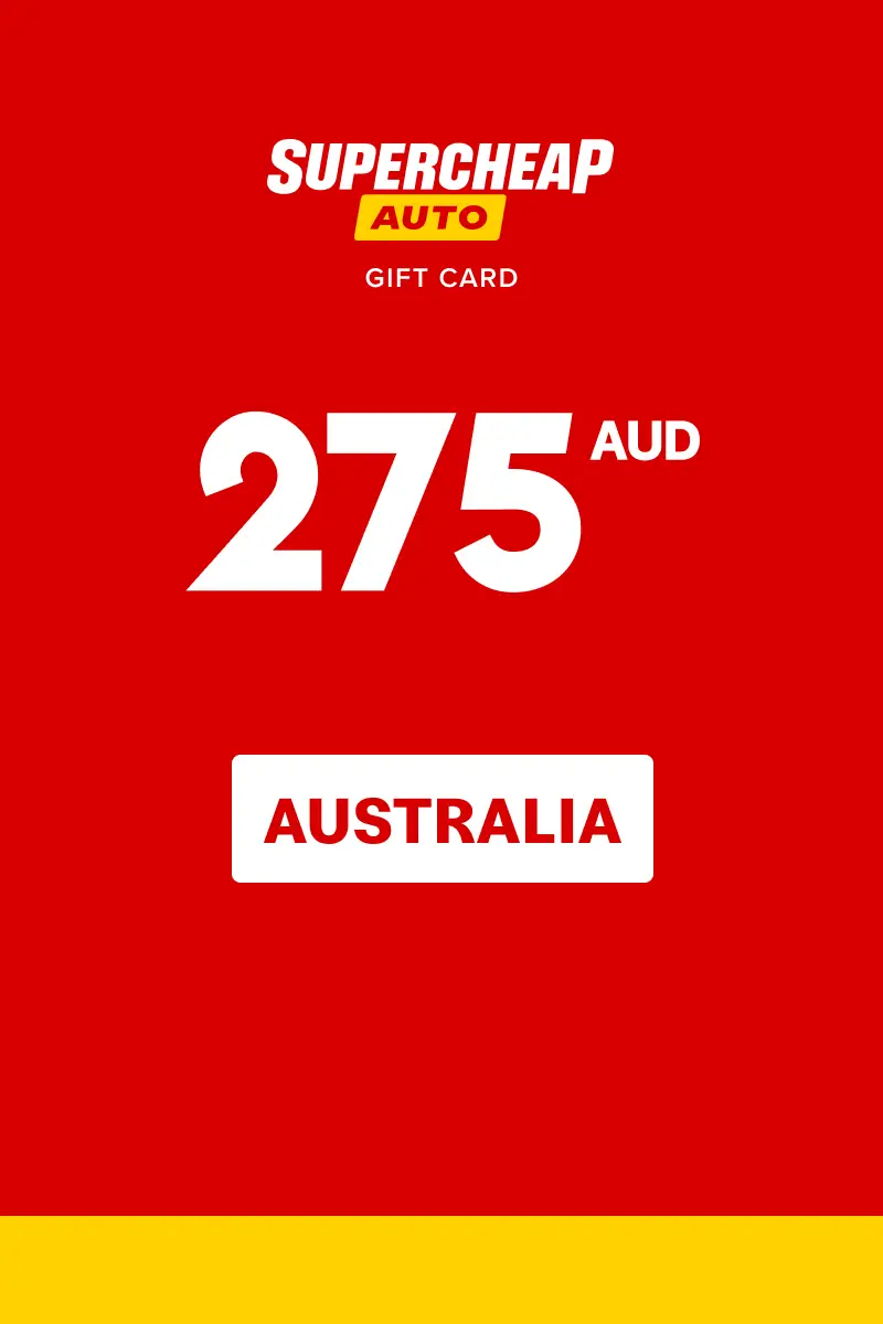 Supercheap Auto 275 AUD Gift Card (Australia) - Digital Key