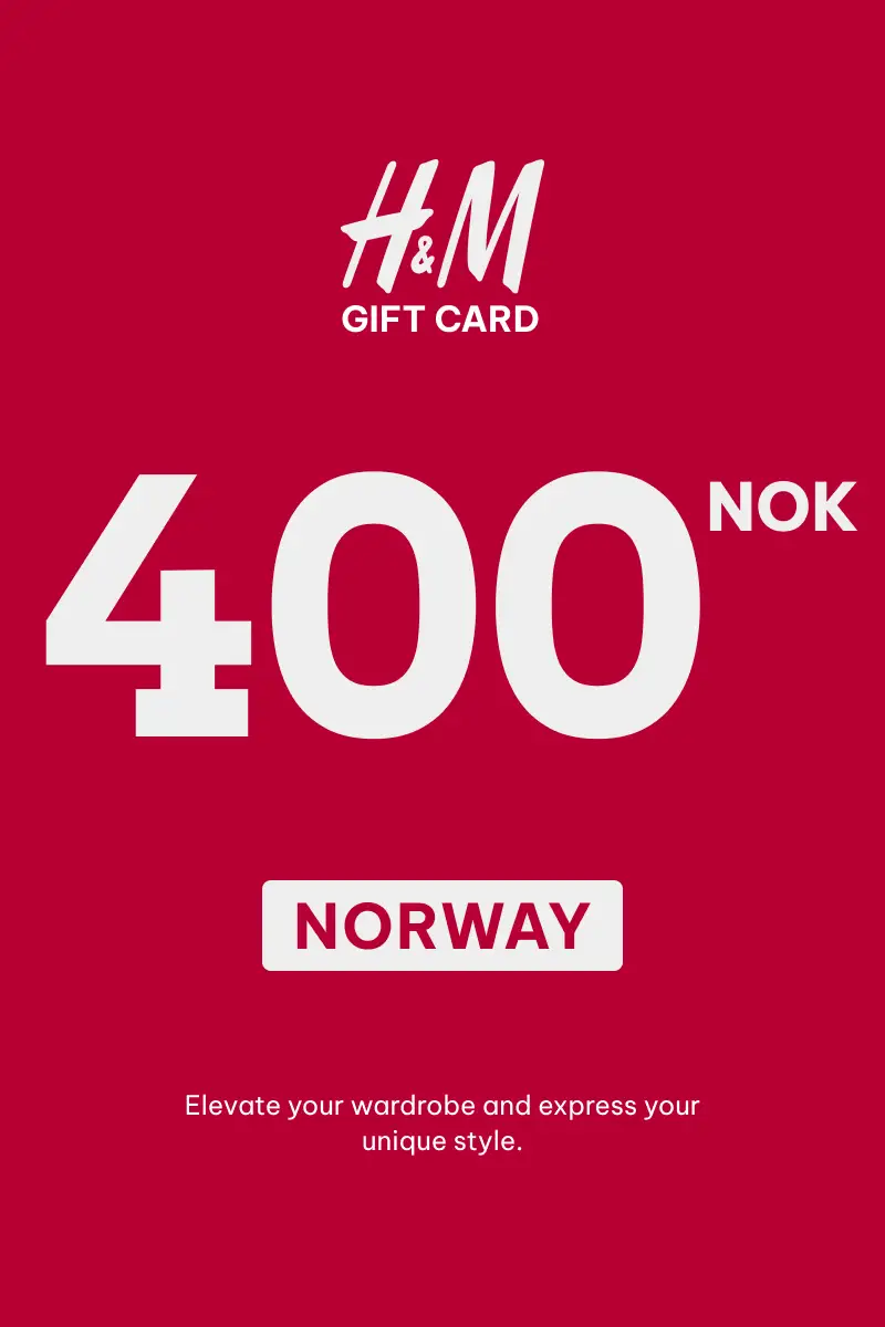 HandM 400 NOK Gift Card (Norway) - Digital Key
