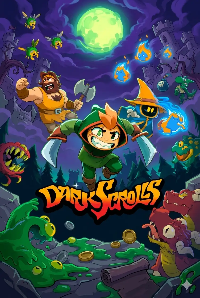 Dark Scrolls (Global) (PC) - Steam - Digital Key