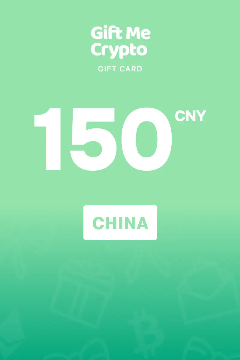 Gift Me Crypto 150 CNY Gift Card (China) - Digital Key