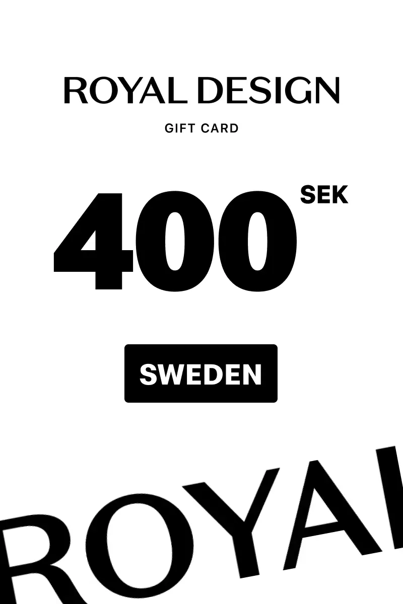 Royal Design 400 SEK Gift Card (Sweden) - Digital Key