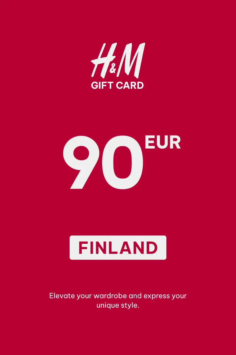 HandM 90 EUR Gift Card (Finland) - Digital Key