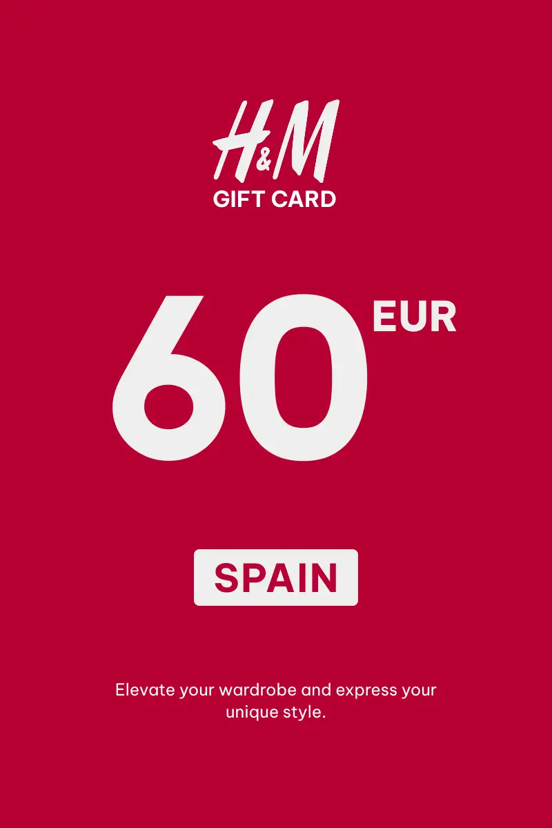 HandM 60 EUR Gift Card (Spain) - Digital Key