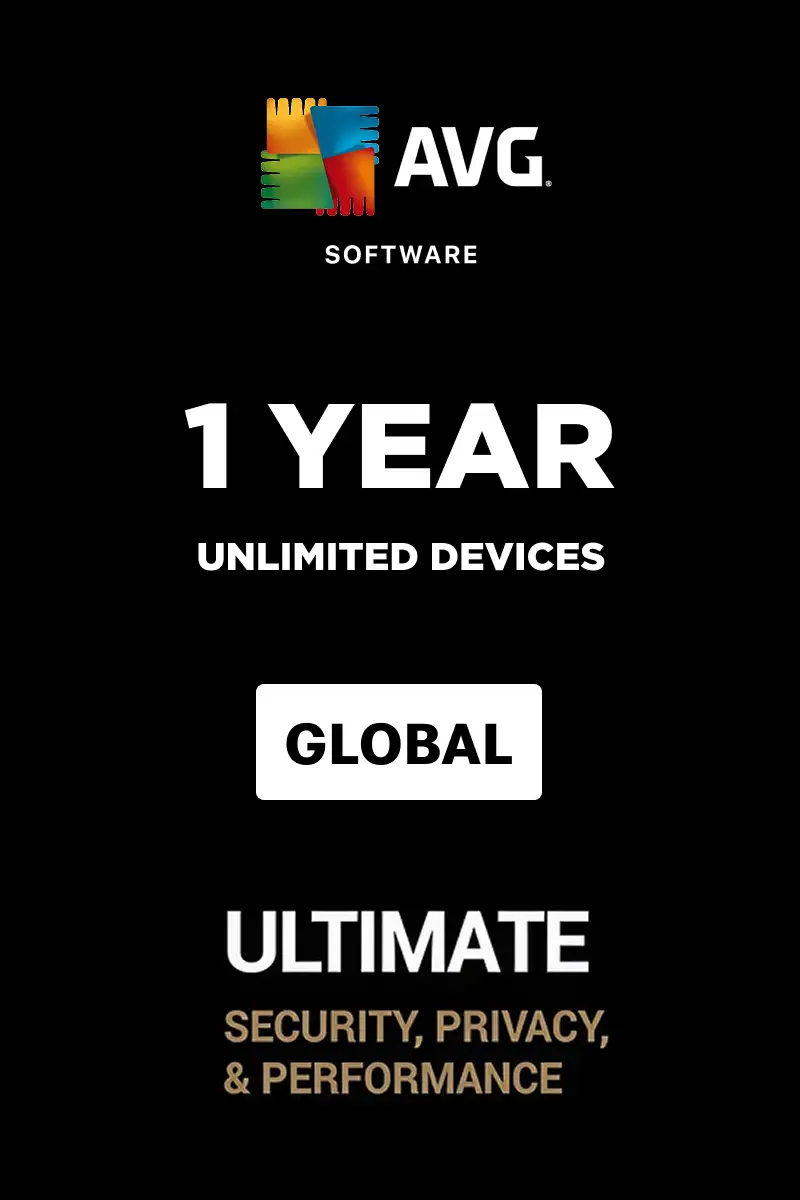 AVG Ultimate (Global) (PC) Unlimited Devices 1 Year - Digital Key