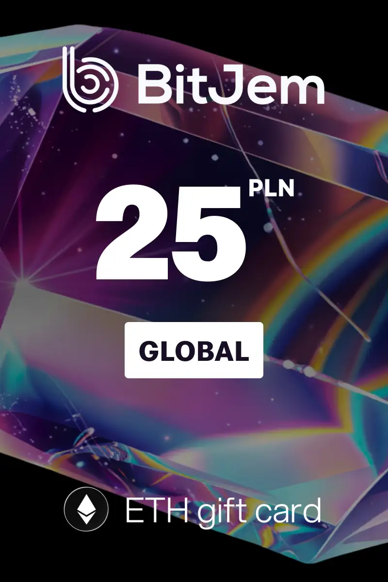 BitJem (ETH) 25 PLN Crypto Gift Card (Global) - Digital Key